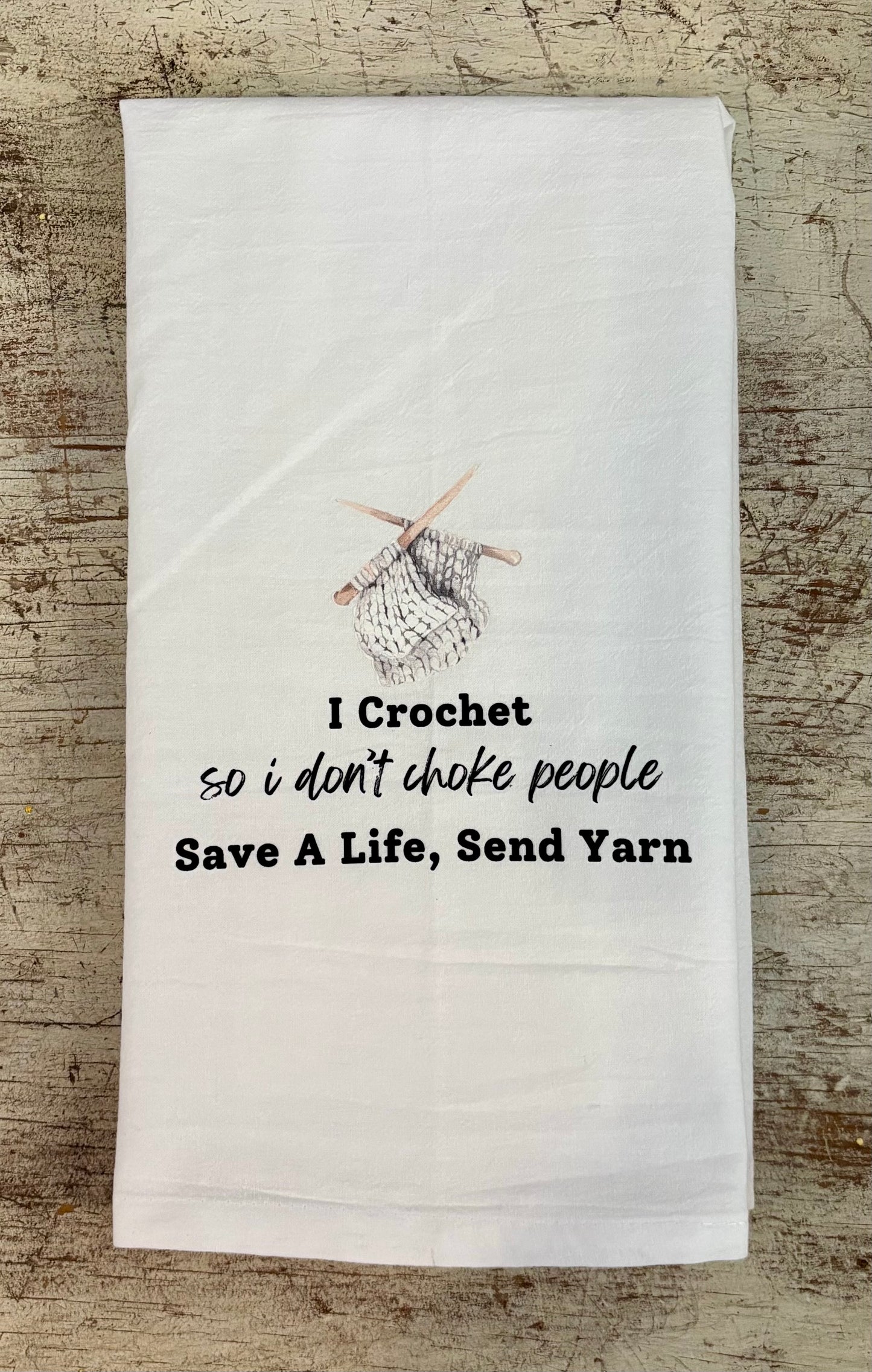Save A Life, Send Yarn