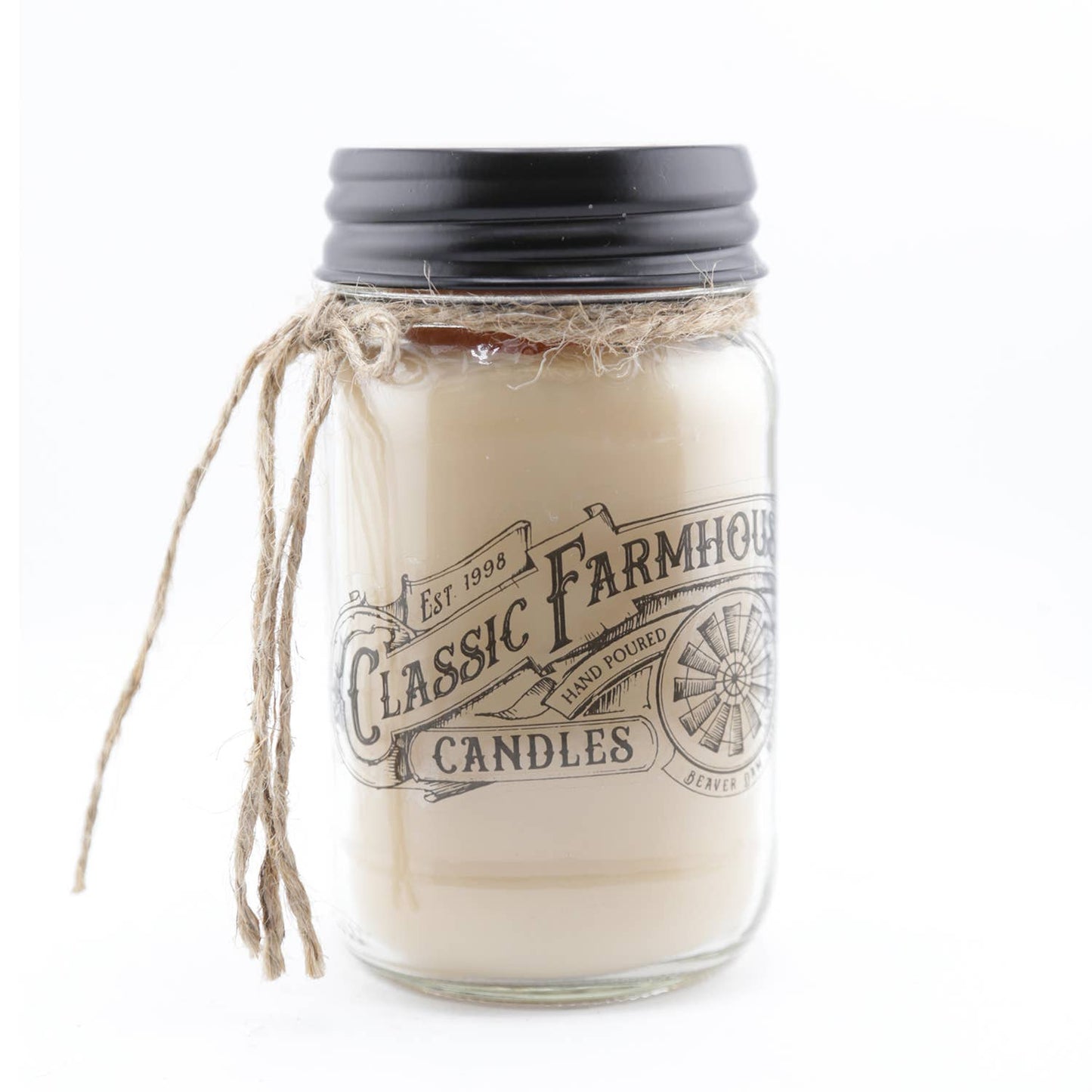 Orange Upside Down Cake 14 oz Mason Jar Candle