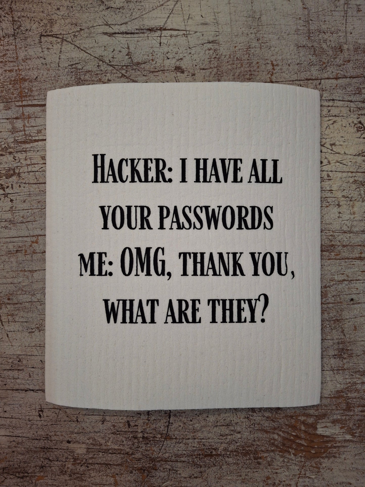 Swedish Dishcloth Hacker