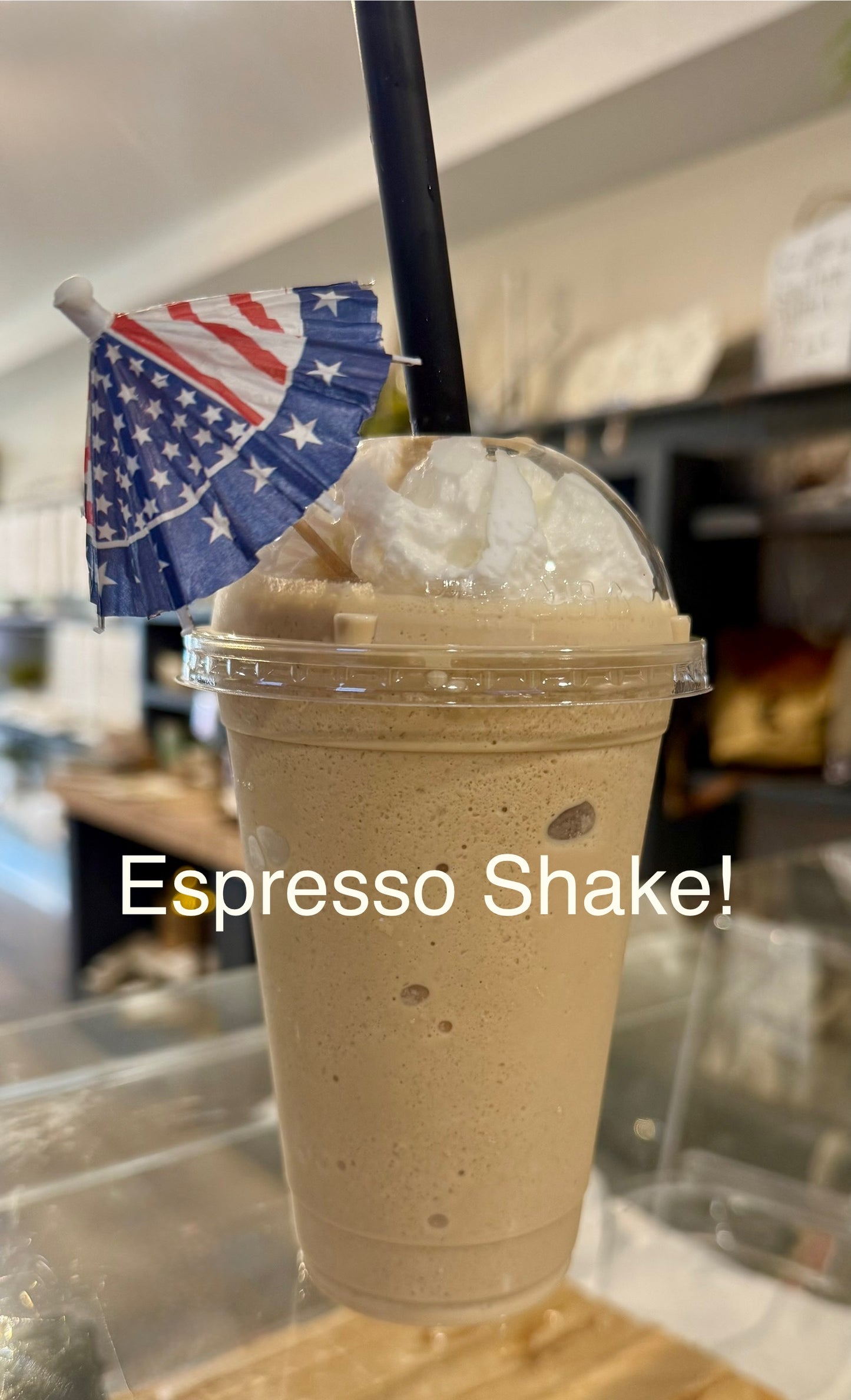Vanilla Espresso Shake 16 oz