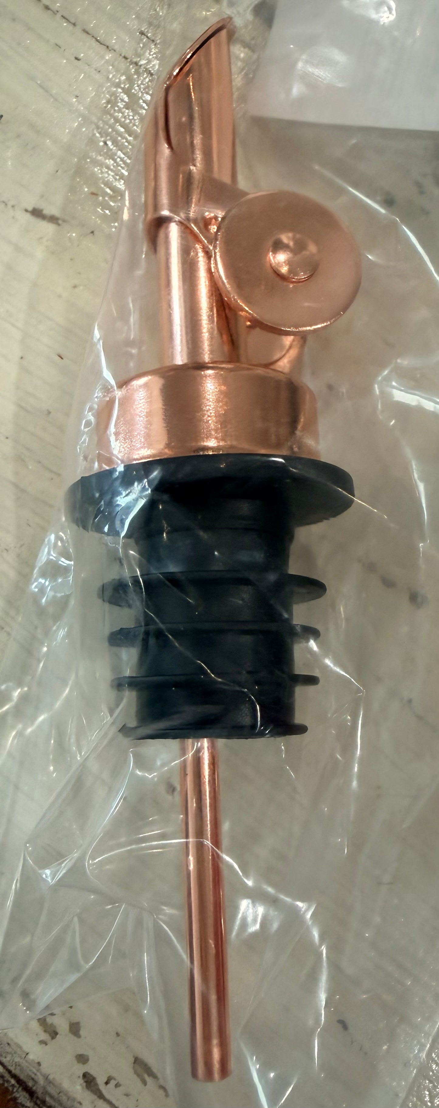 Weighted Pour Spout - Rose Gold