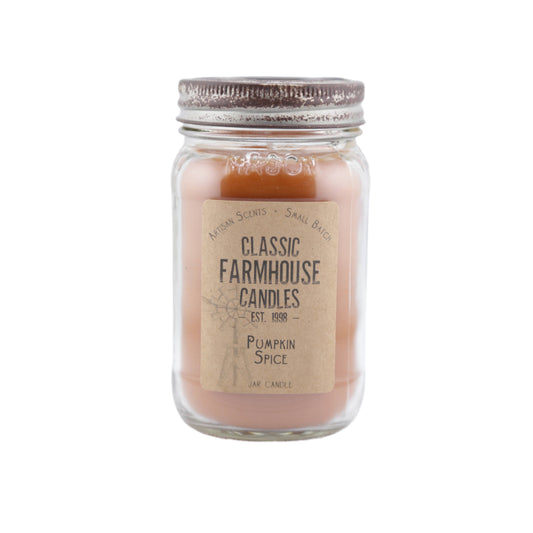 Pumpkin Spice 14 oz Classic Star Jar Candle