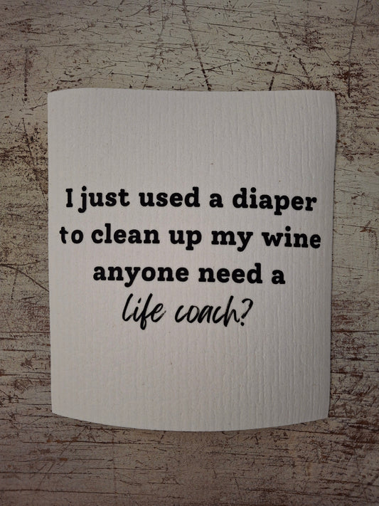 Swedish Dishcloth Need A Life Coach?