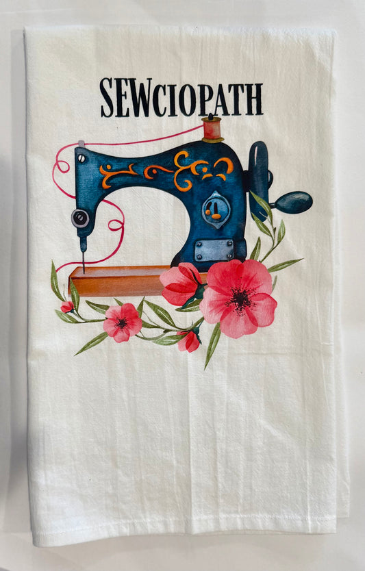 SEWciopath Tea Towel