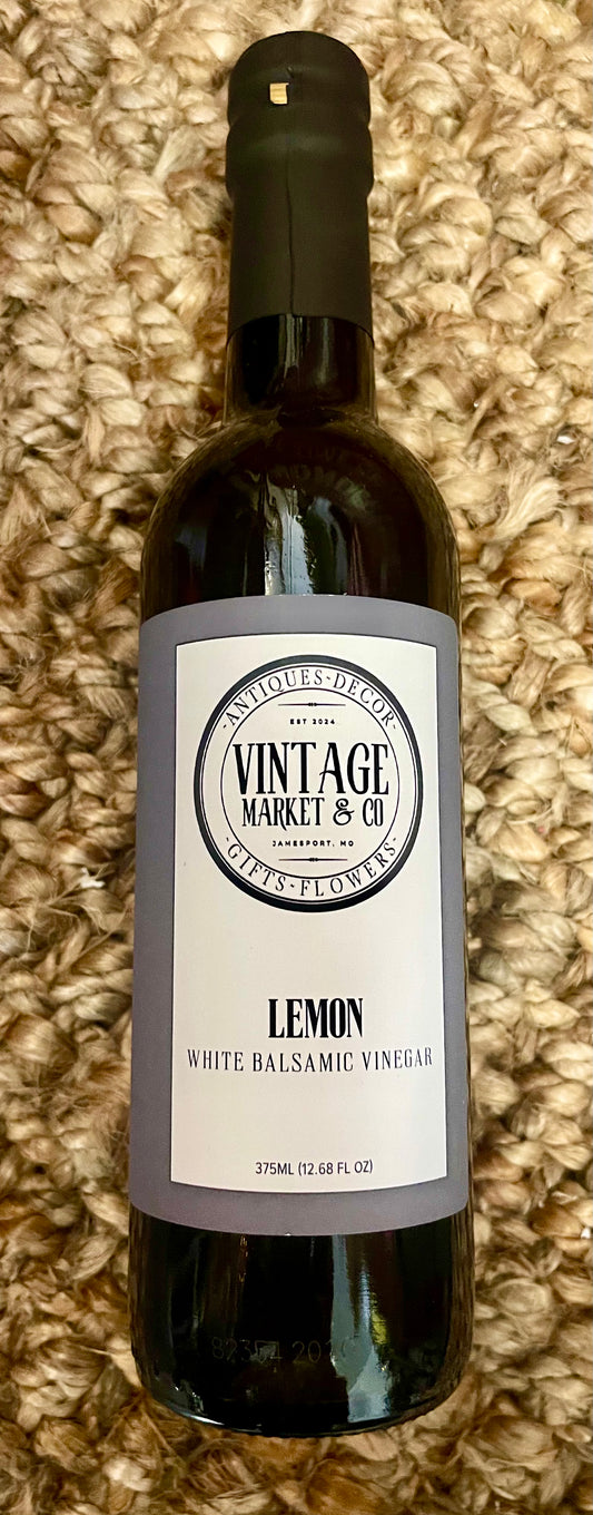 Lemon White Balsamic 375 ml/12.68 oz