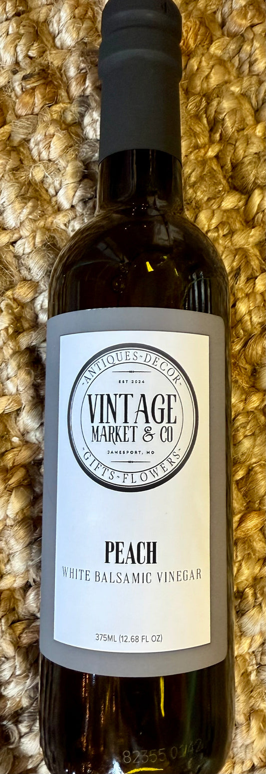 Georgia Peach White Balsamic 375 ml/12.68 oz