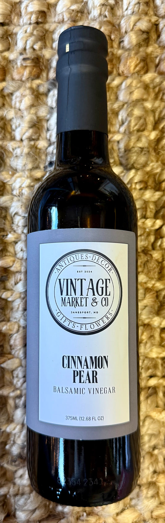 Cinnamon Pear Dark Balsamic 375 ml/12.68 oz