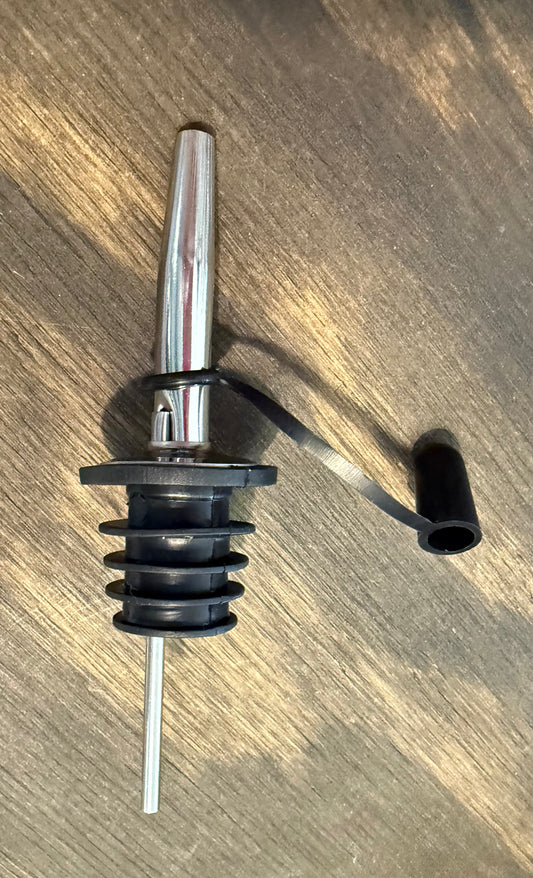 Premium Metal Pour Spout - Silver