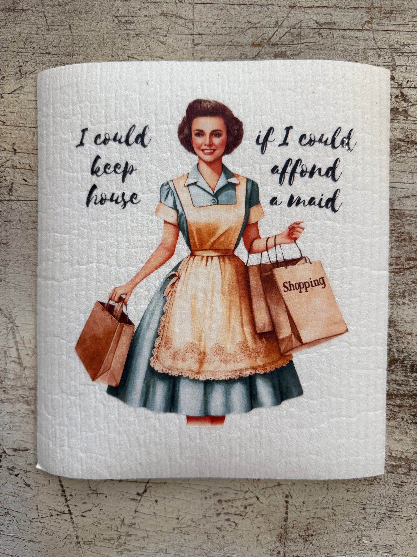 Swedish Dishcloth I Could Keep House