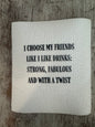 Swedish Dishcloth Choose My Friends