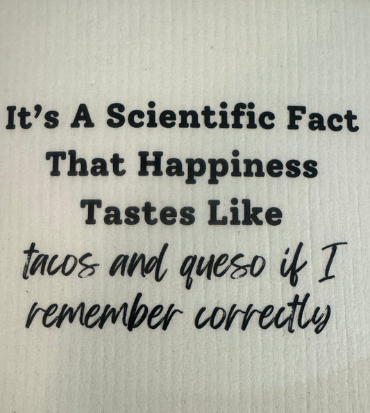 Swedish Dishcloth Scientific Fact