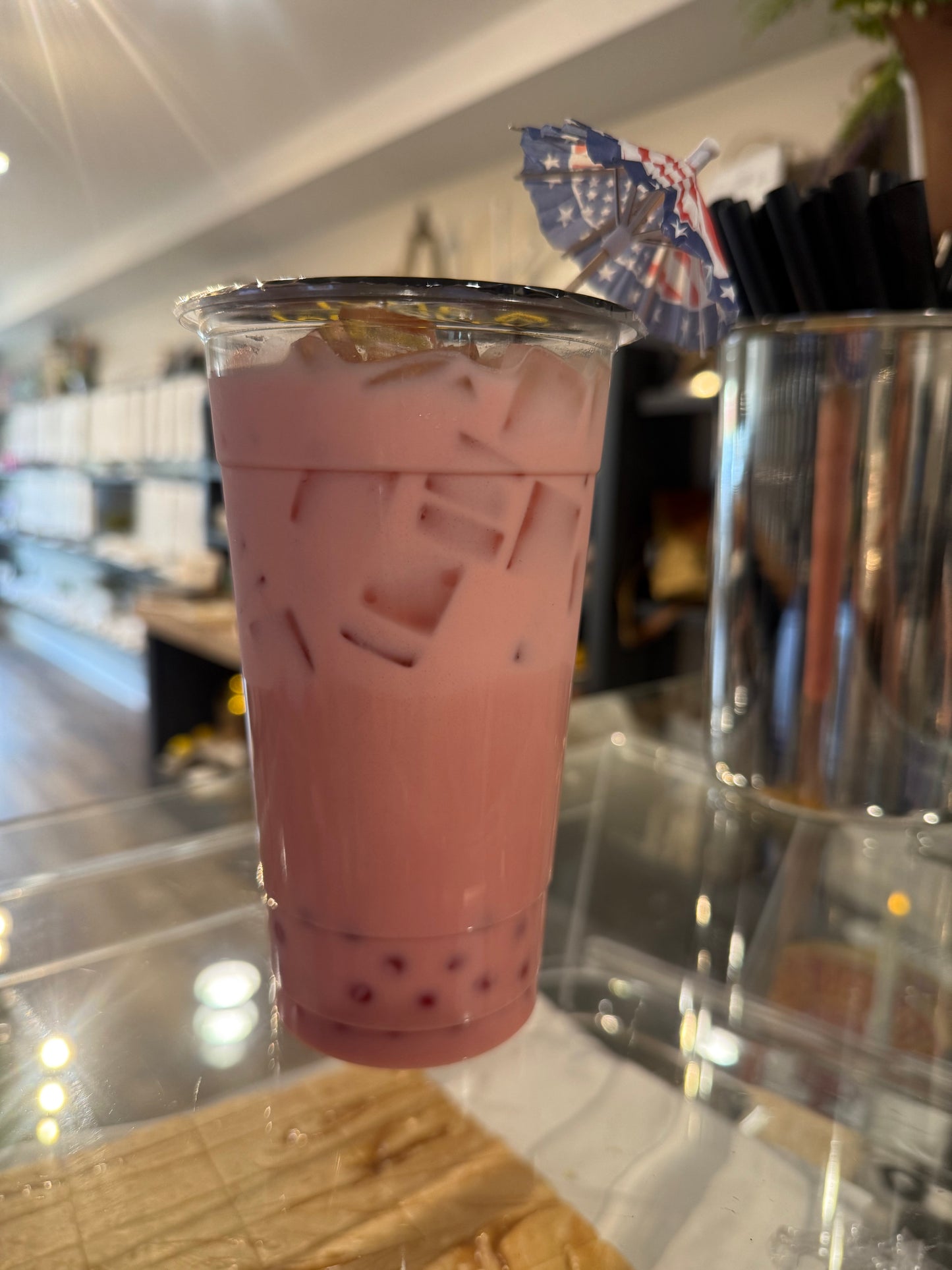 Flavored Milk Tea  - 1 Flavor w/ Boba