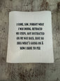 Swedish Dishcloth I Came Saw Forgot