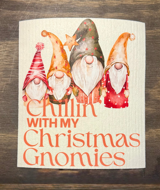 Swedish Dishcloth Christmas Gnomies