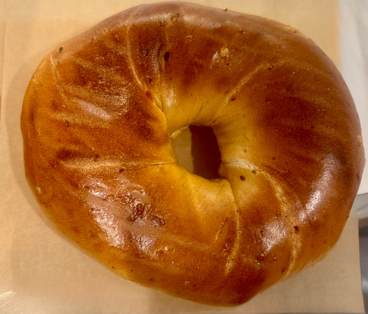Jalapeño Red Pepper Bagel