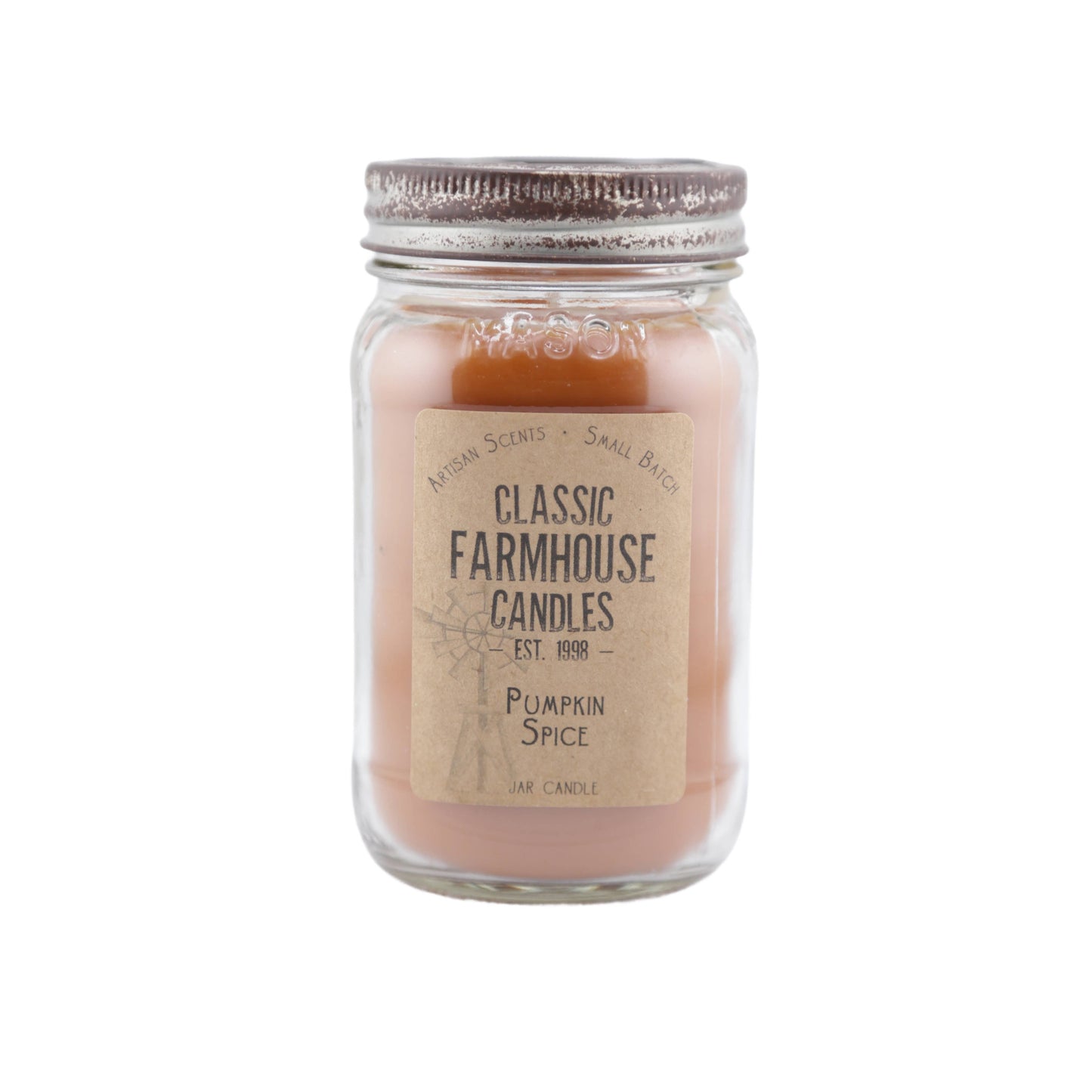 Pumpkin Spice 14 oz Classic Star Jar Candle