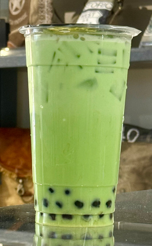 Flavored Milk Tea  - 1 Flavor w/ Boba