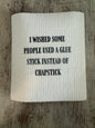 Swedish Dishcloth Glue Stick