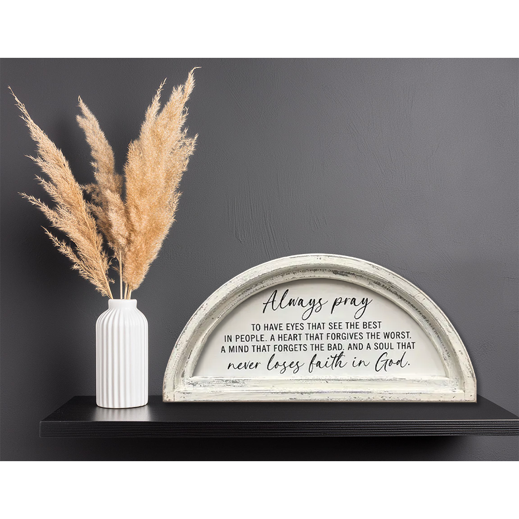 FRAMED CANVAS ALWAYS PRAY