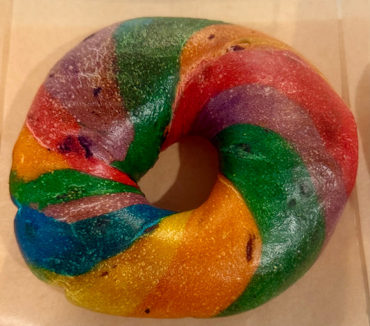 Rainbow Bagel