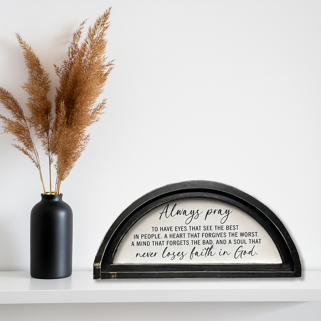 FRAMED CANVAS ALWAYS PRAY