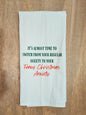 Christmas Anxiety - Tea Towel