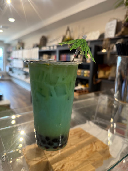 Flavored Milk Tea  - 1 Flavor w/ Boba