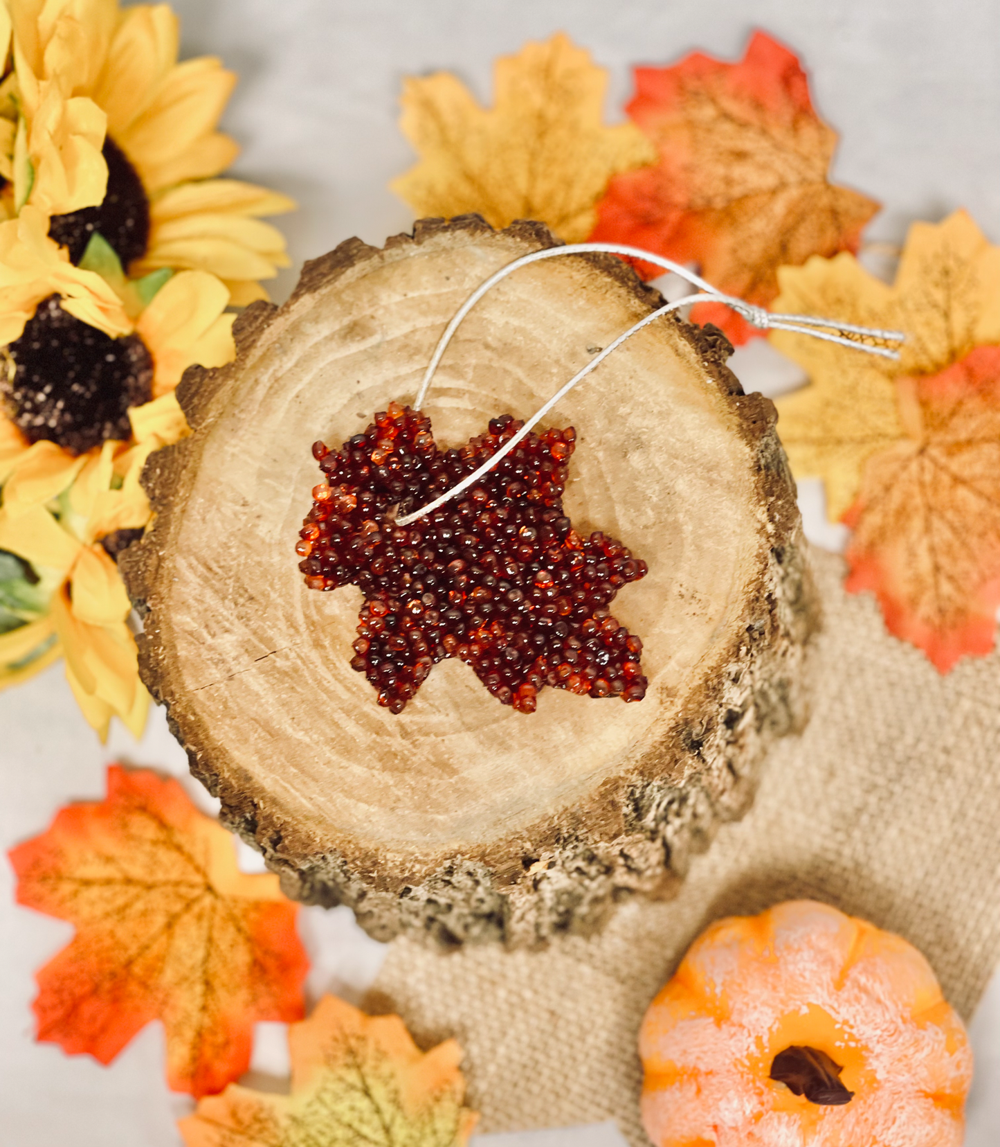 Air Freshener - Fall Collection: Best Darn Apple Pie, Leaf shape