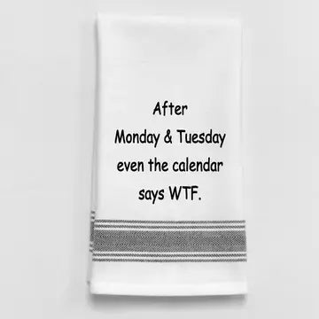 After Monday & Tuesday, even The Calendar says WTF