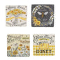 Farm Fresh Honey Coasters - Set of Four