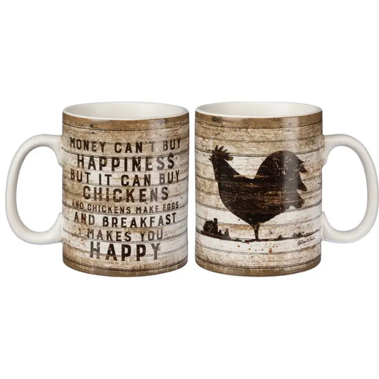 Buy Happiness But It Can Buy Chickens Mug