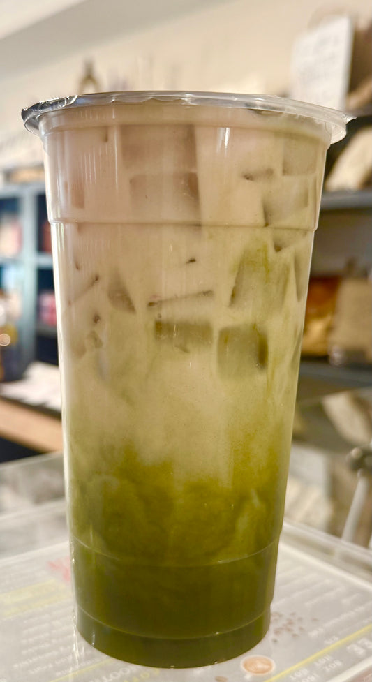Strawberry Matcha Tea Latte