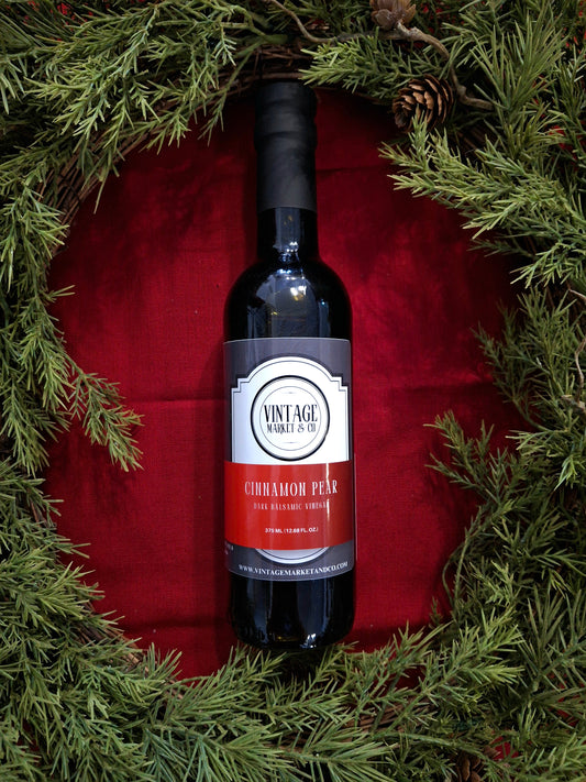 Cinnamon Pear Dark Balsamic 375 ml/12.68 oz