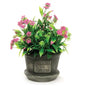 Vase filled with Dark Pink Flowers