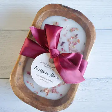 Dough Bowl Candle/Parisian Home