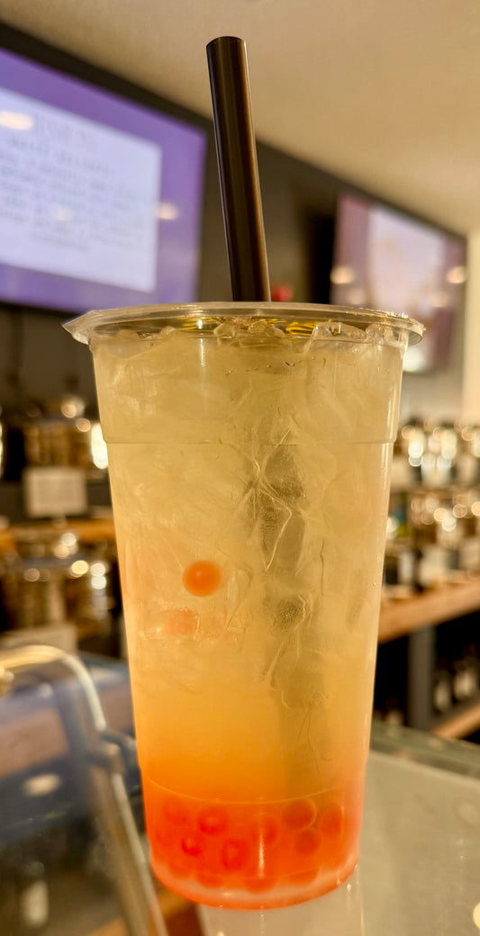 Lemonade with Popping Bubbles or Boba
