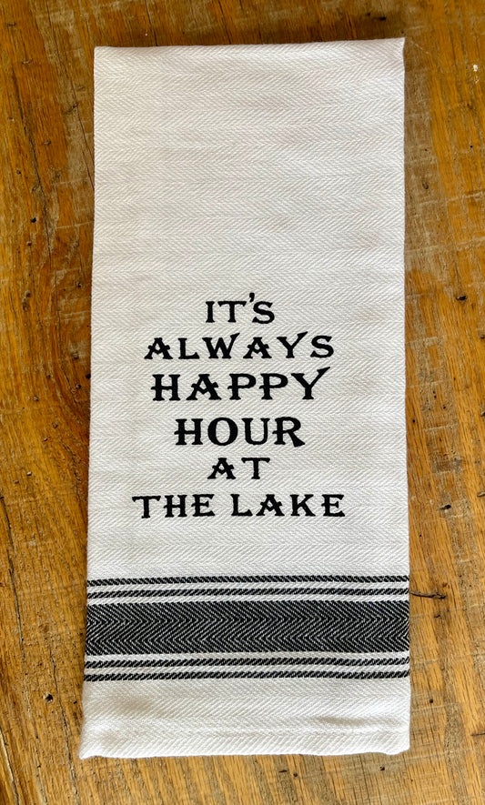 Its Always Happy Hour At The Lake