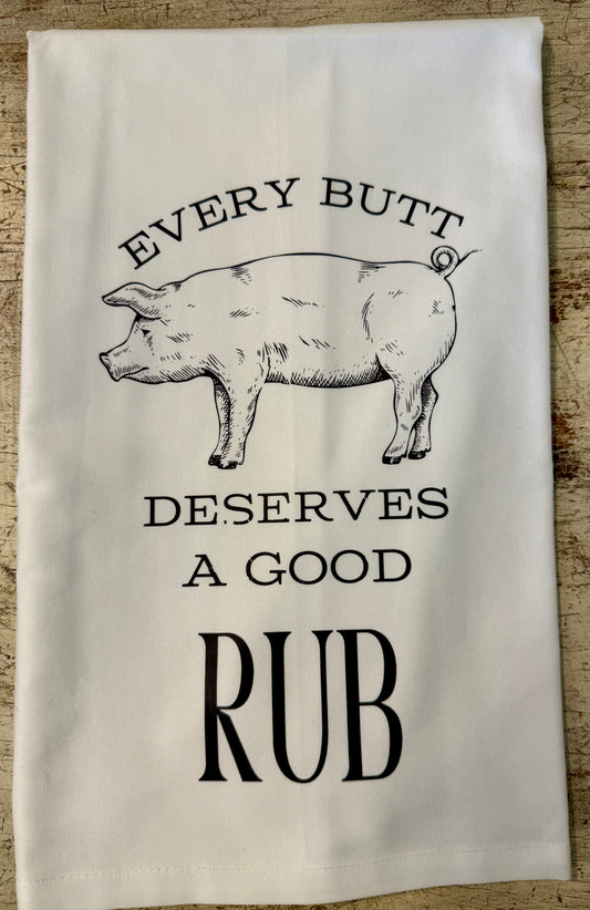 Every Butt  Tea Towel
