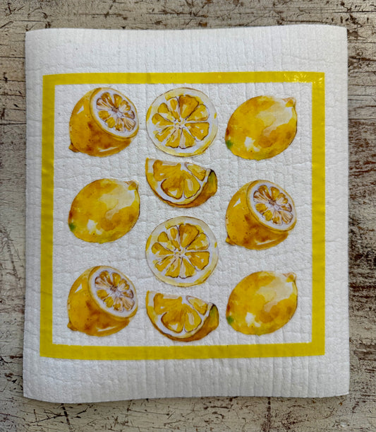 Swedish Dishcloth Lemons