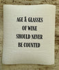 Swedish Dishcloth Age & Glasses Of Wine