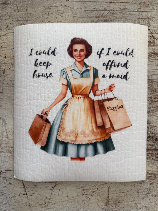 Swedish Dishcloth  I Could Keep House