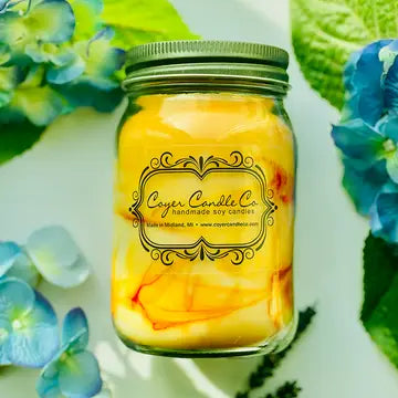 Little Lemon Tree 16oz Candle