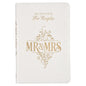 Mr. & Mrs. 366 Devotions For Couples White Faux Leather Devo