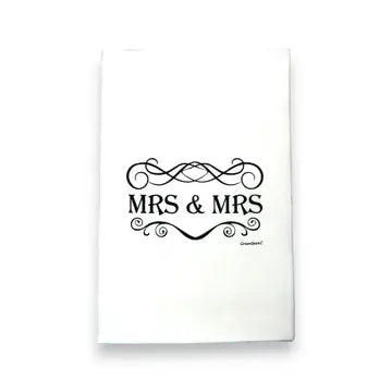Mr & Mrs Wedding Tea Towel