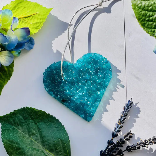 Beachglass Heart Air Freshener