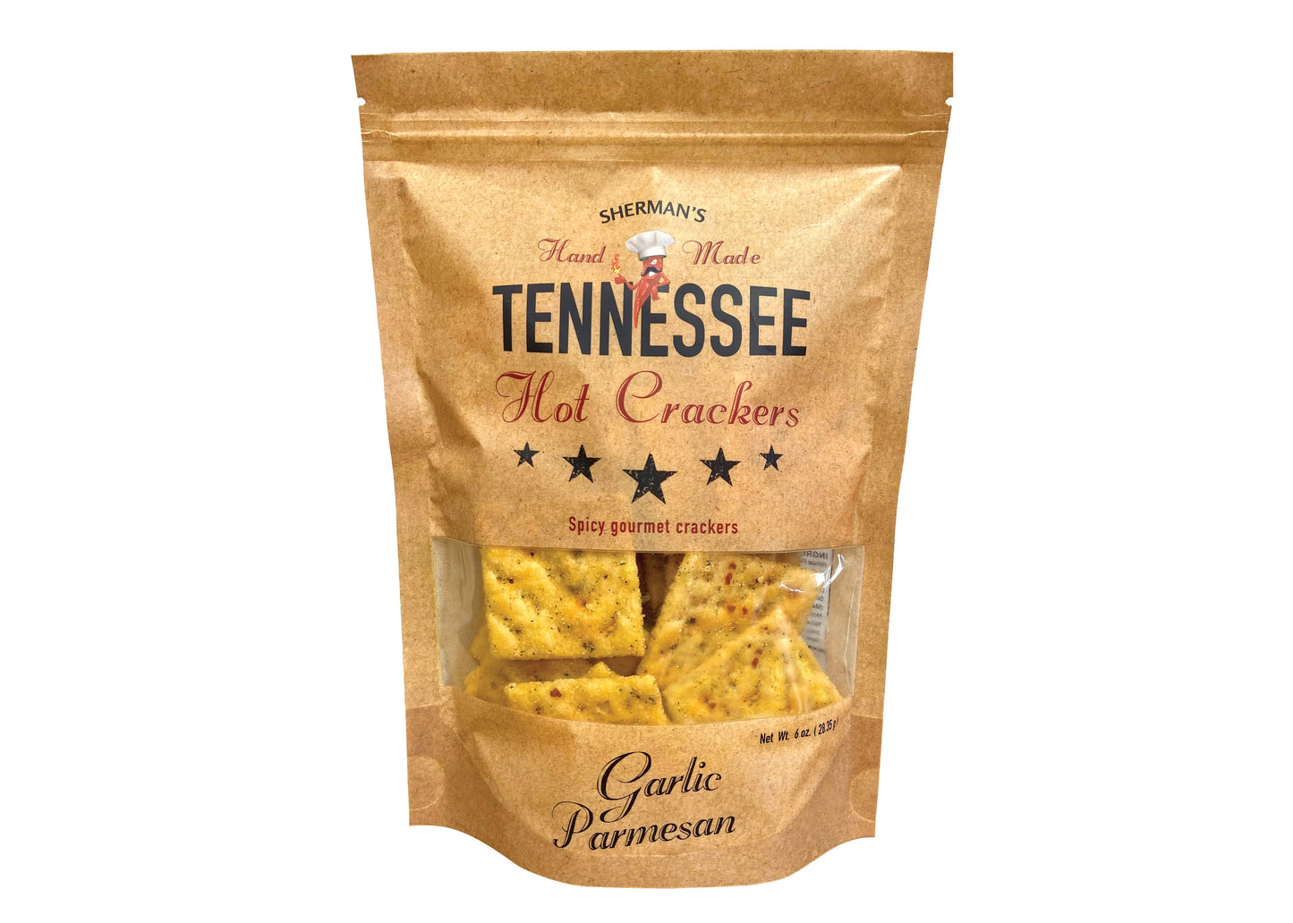 Sherman's Tennessee Hot Crackers/ Garlic Parmesan