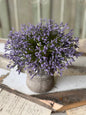 Purple Astilbe Half Sphere Decor - 10 Inch