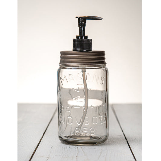 MASON JAR SOAP DISPENSER